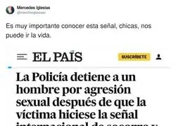 Una se&ntilde;al que te puede salvar la vida