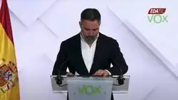 La tremenda respuesta de Santiago Abascal a La Sexta tras una pregunta sobre Torre Pacheco