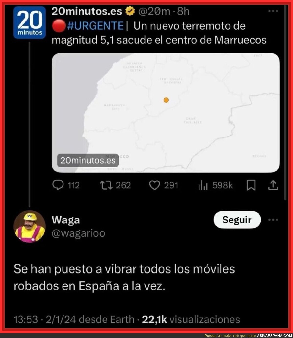 Problemas en Marruecos