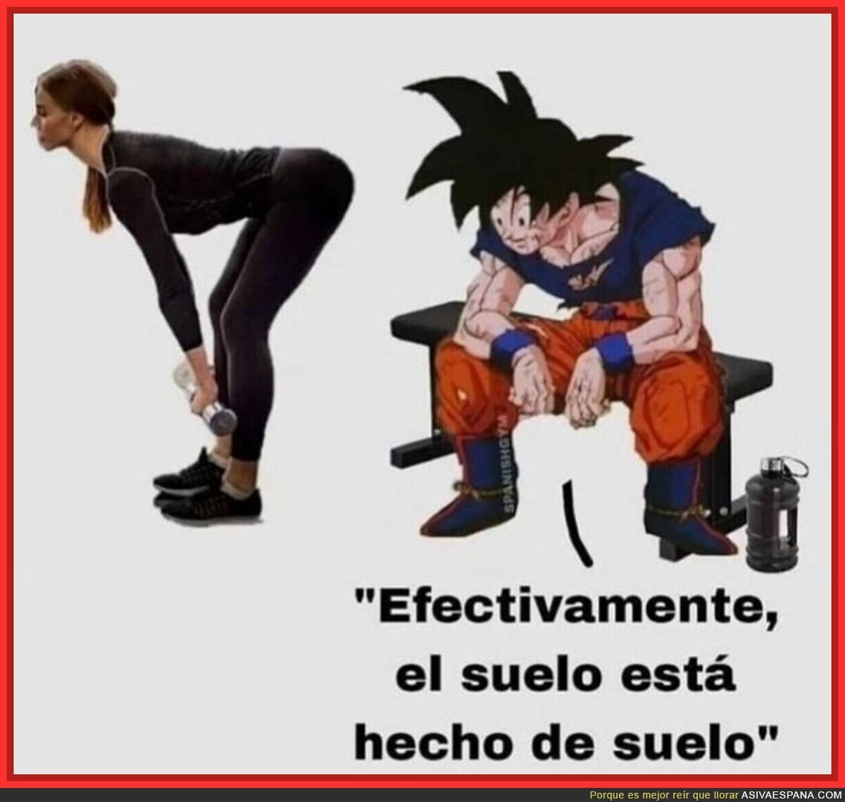 Esto pasa demasiadas veces en el gimnasio