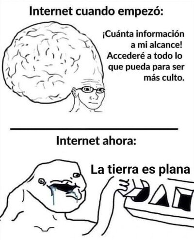 Internet ha degenerado todo