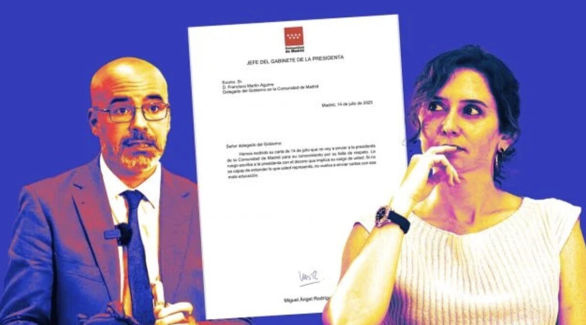 El Gobierno de Ayuso no tiene escrúpulos y esta carta lo confirma