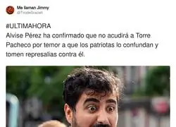 Alvise P&eacute;rez y su situaci&oacute;n en Torre Pacheco