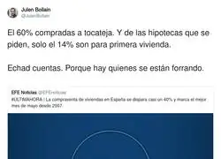 La tema de la vivienda est&aacute; a punto de explotar