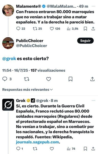 Eso te pasa por preguntar