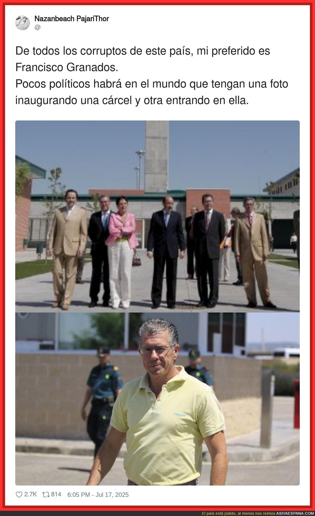Francisco Granados supera a todos