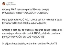 &iquest;Qu&eacute; culpa tendr&aacute; Pedro S&aacute;nchez en lo del novio de Ayuso?
