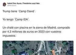 Ayuso y su gran lugar para veranear