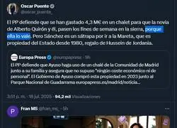 IDA criticando la residencia de vacaciones del Perro