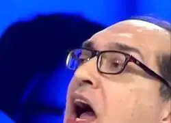 Yo discutiendo sobre The Wire