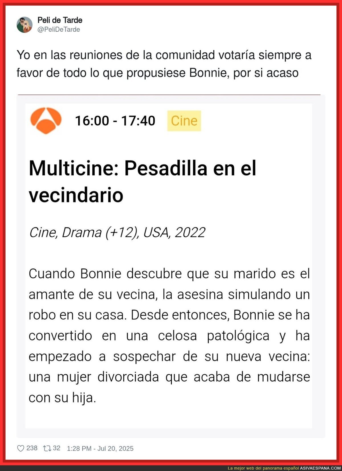 Que maravilla esta película de Antena 3