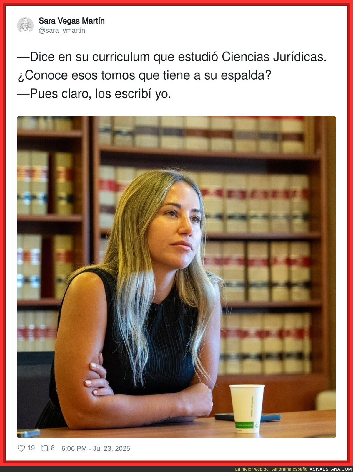 No puede parar de mentir