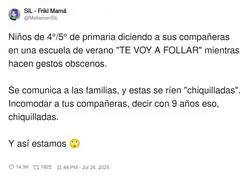 Lamentable la educaci&oacute;n de los m&aacute;s peque&ntilde;os