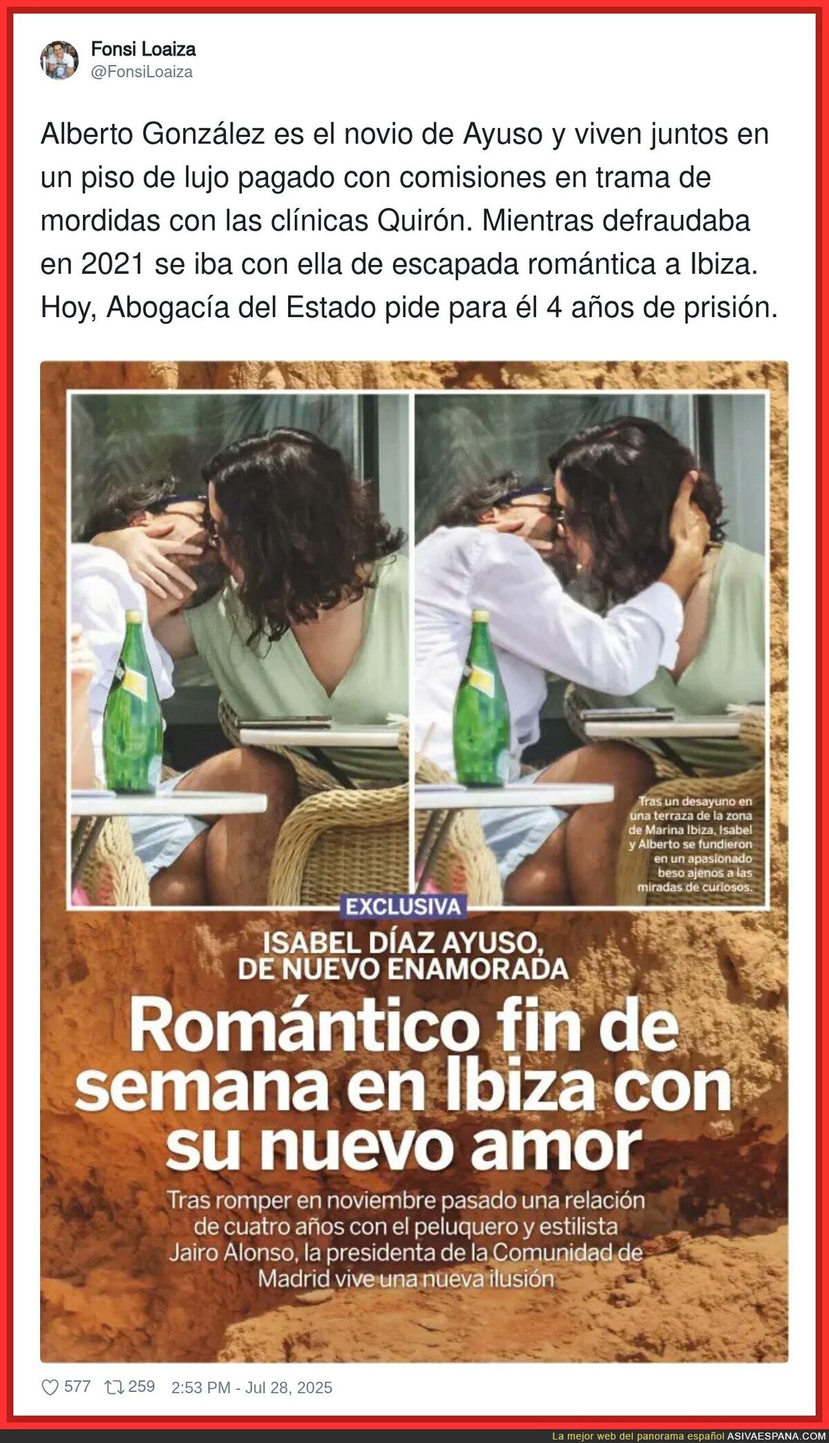 Podría ser un triste final para Alberto González