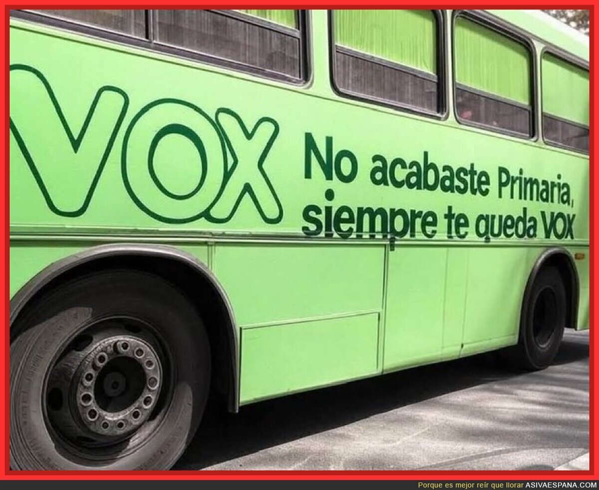 VOX siempre está para los que tienen menos IQ