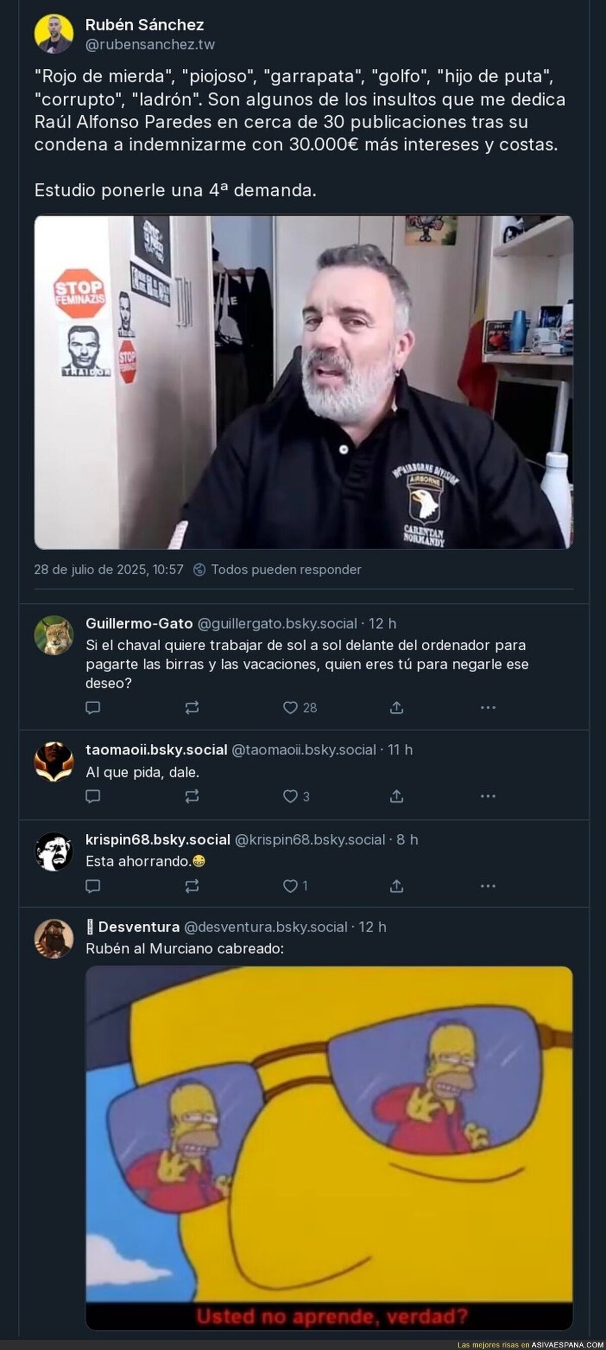 A POR OTRA, RUBÉN