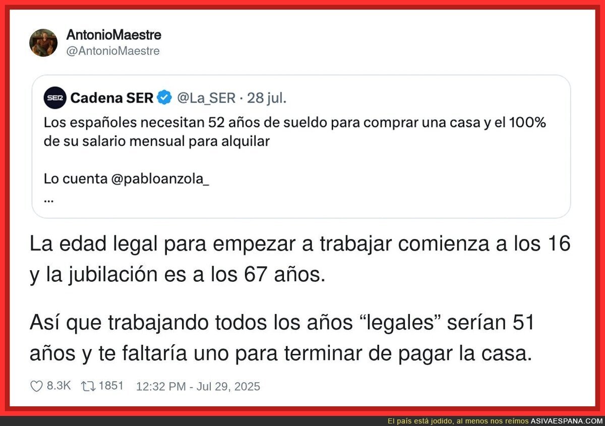 Todo tiene mucho sentido