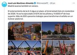Almeida jodiendo a medio Madrid