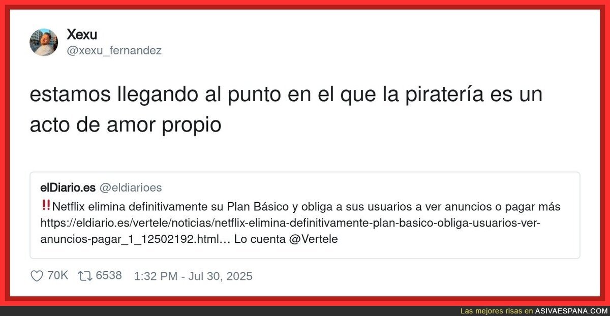 ¿Pero y esto de Netflix qué es?