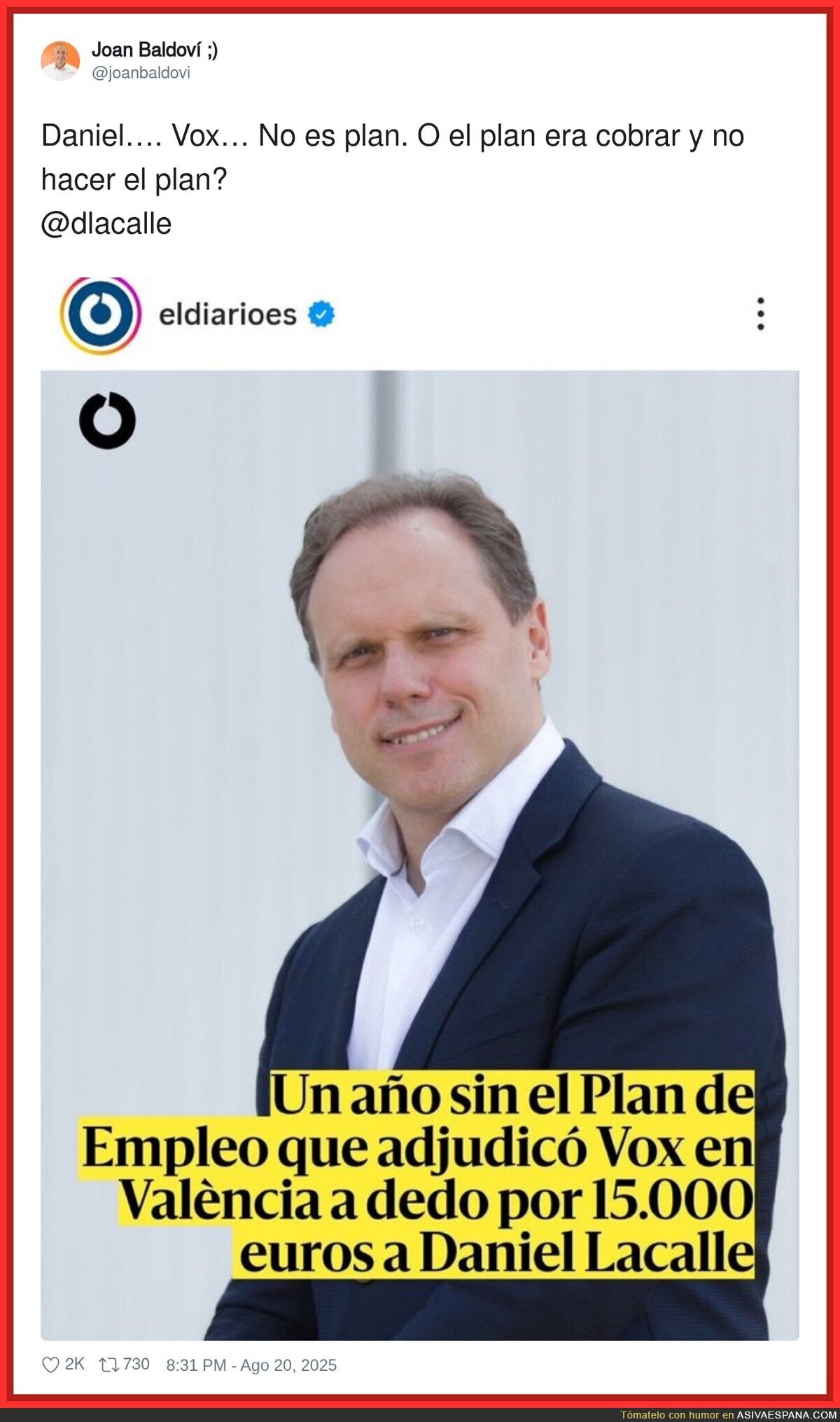 ¿Dónde está el plan de Daniel Lacalle?