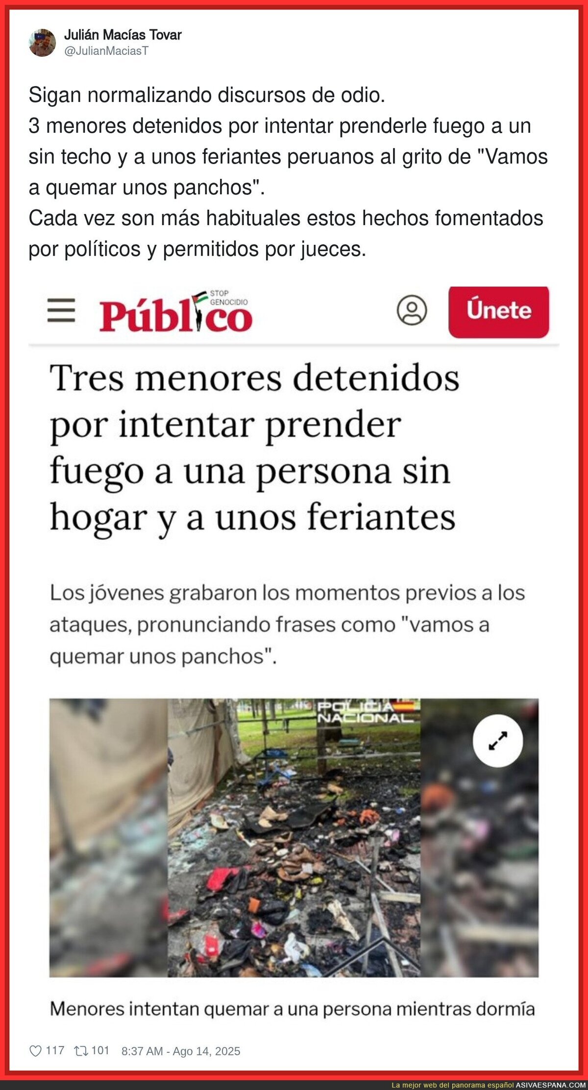 El peligroso discurso de odio hacia lo extranjero
