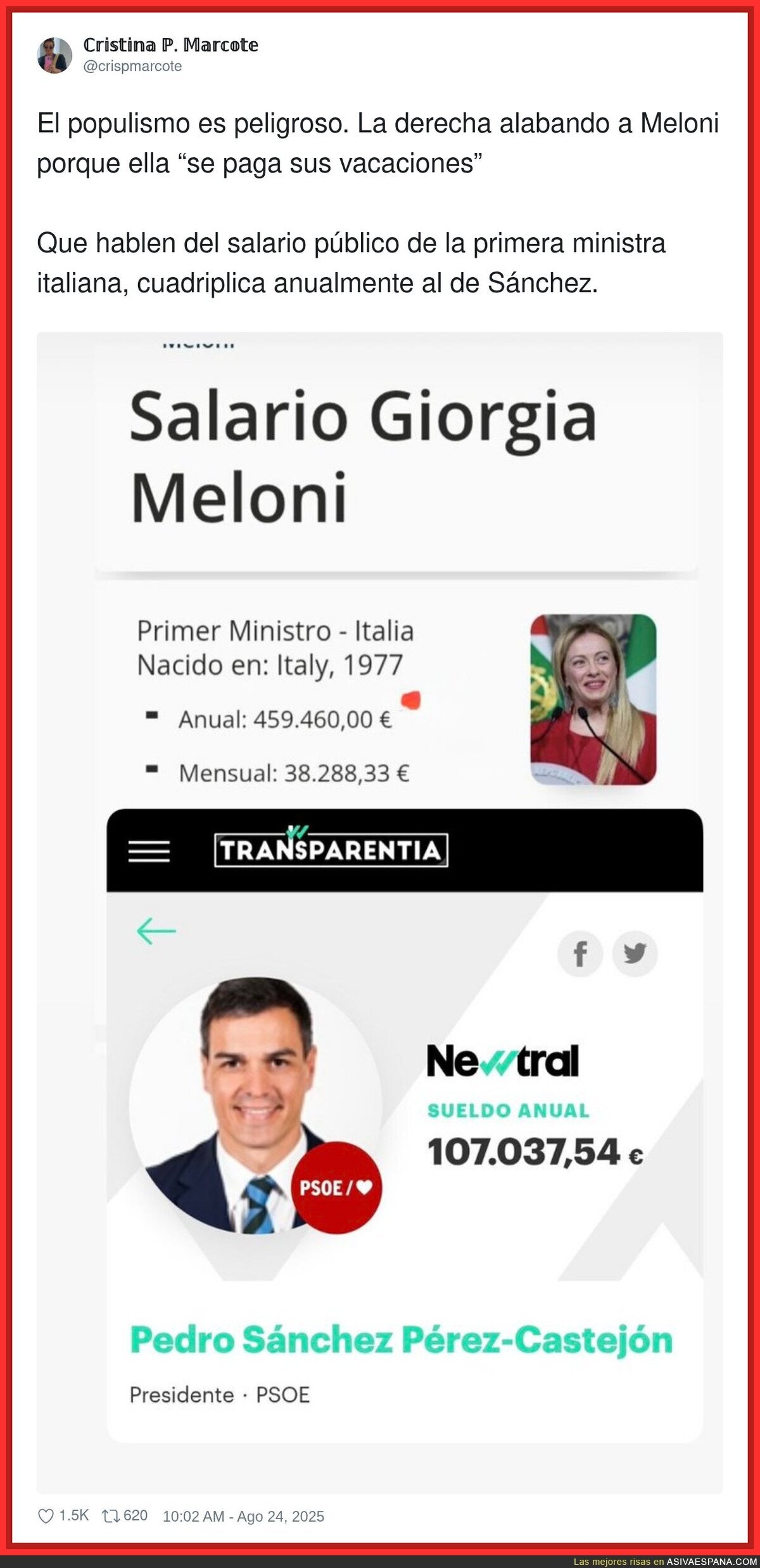 Así manipula la derecha sobre las vacaciones de Pedro Sánchez