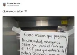 &iexcl;Queremos saber!