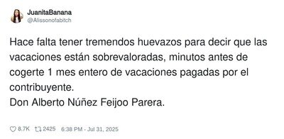 Don Alberto N&uacute;&ntilde;ez Feijoo Parera lo vuelve a hacer