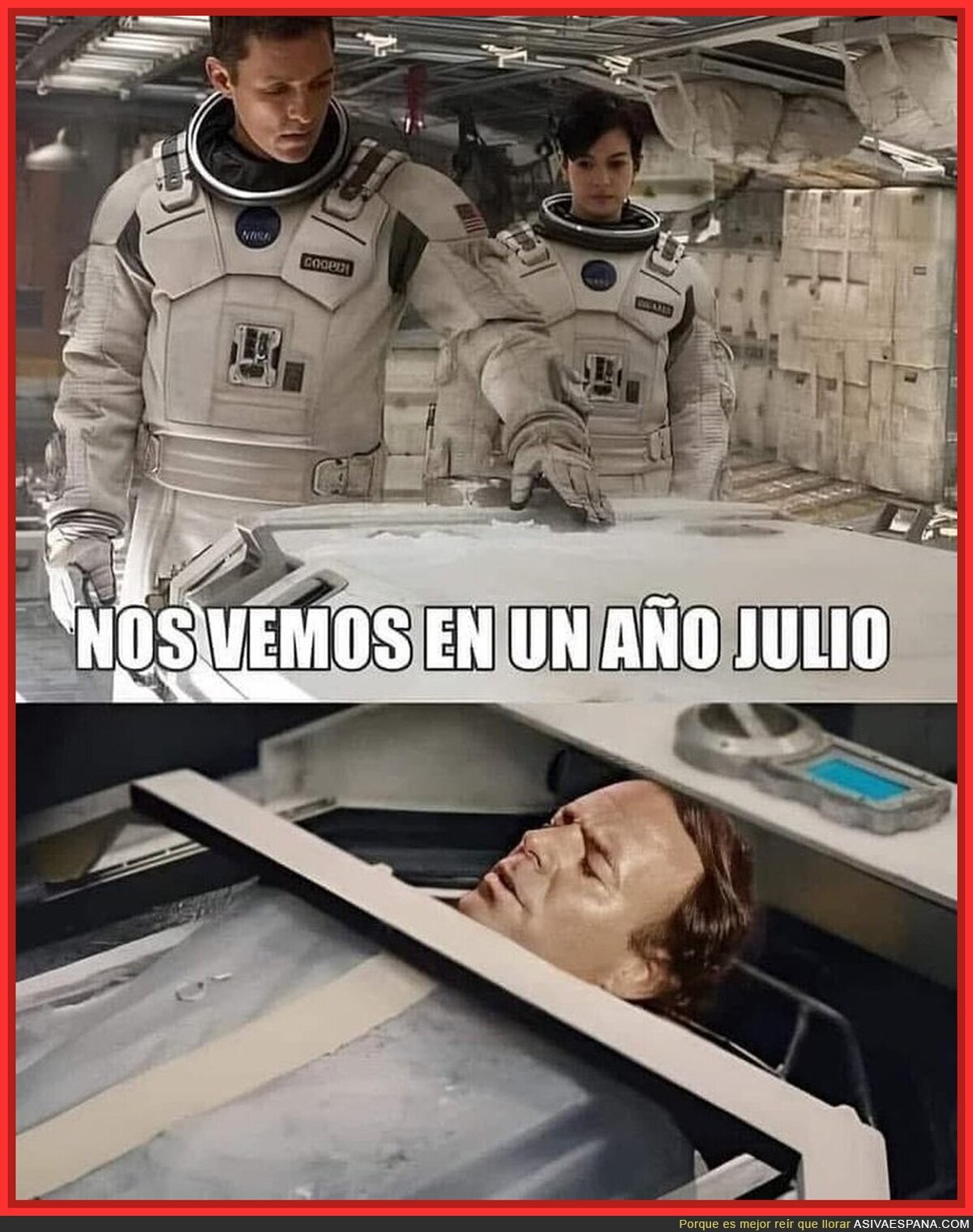 Julio ha terminado su trabajo