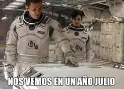 Julio ha terminado su trabajo