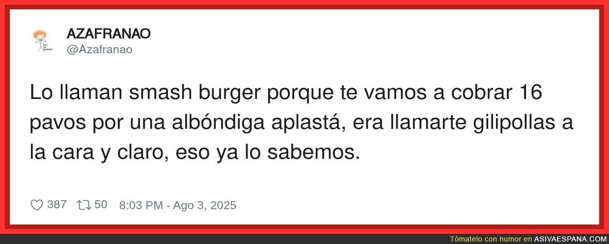 Se ríen en nuestra cara