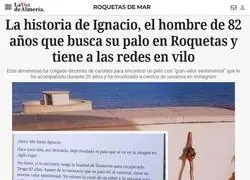 Hay que encontrar el palo de Ignacio