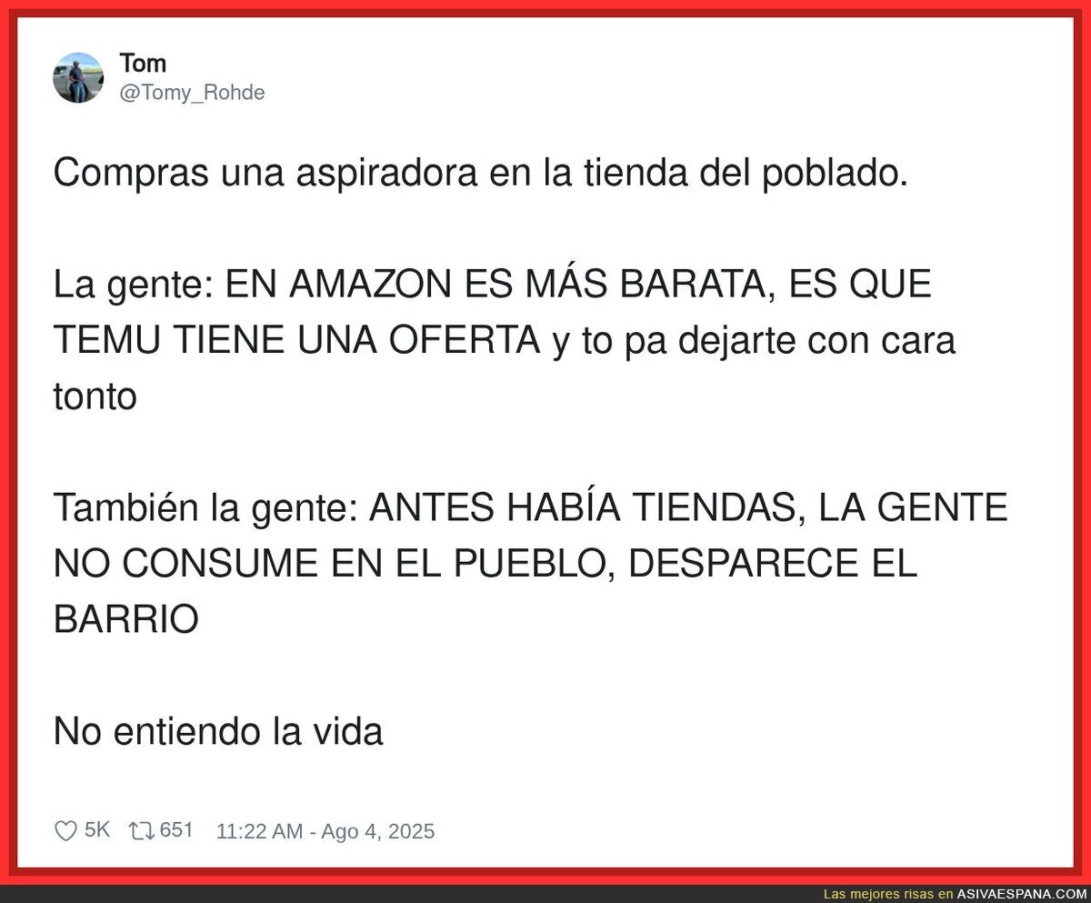 Tenemos lo que nos merecemos