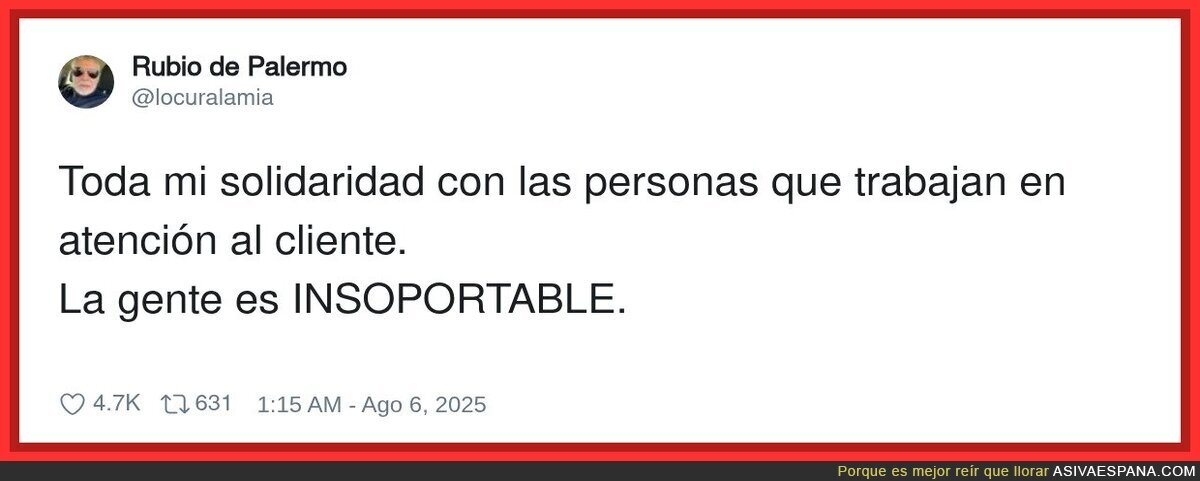 Una vez en la vida hay que probarlo