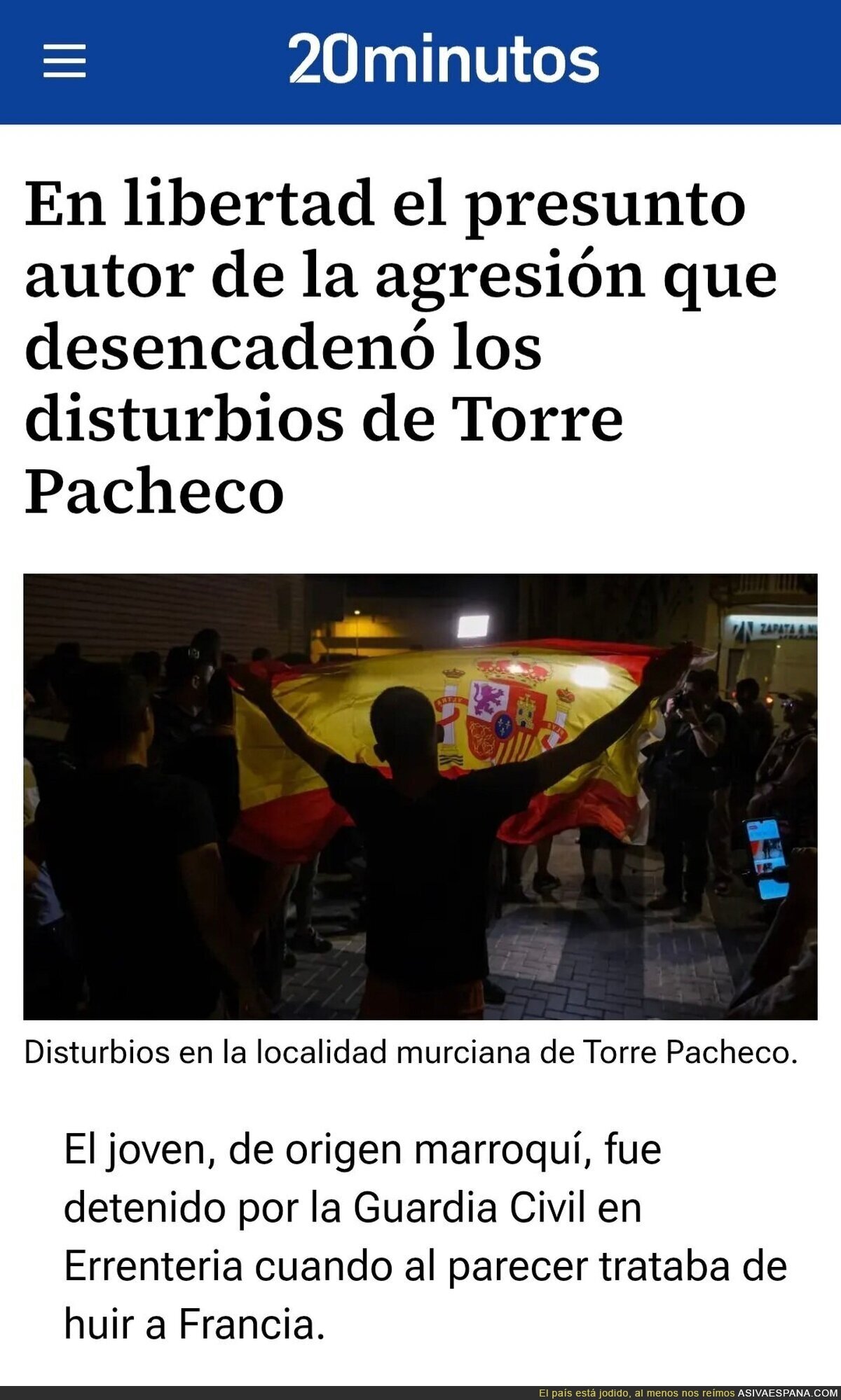 Un robo de un reloj y una agresión a un anciano después...