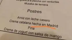Hay que aclararlo que si no igual nos queman el restaurante