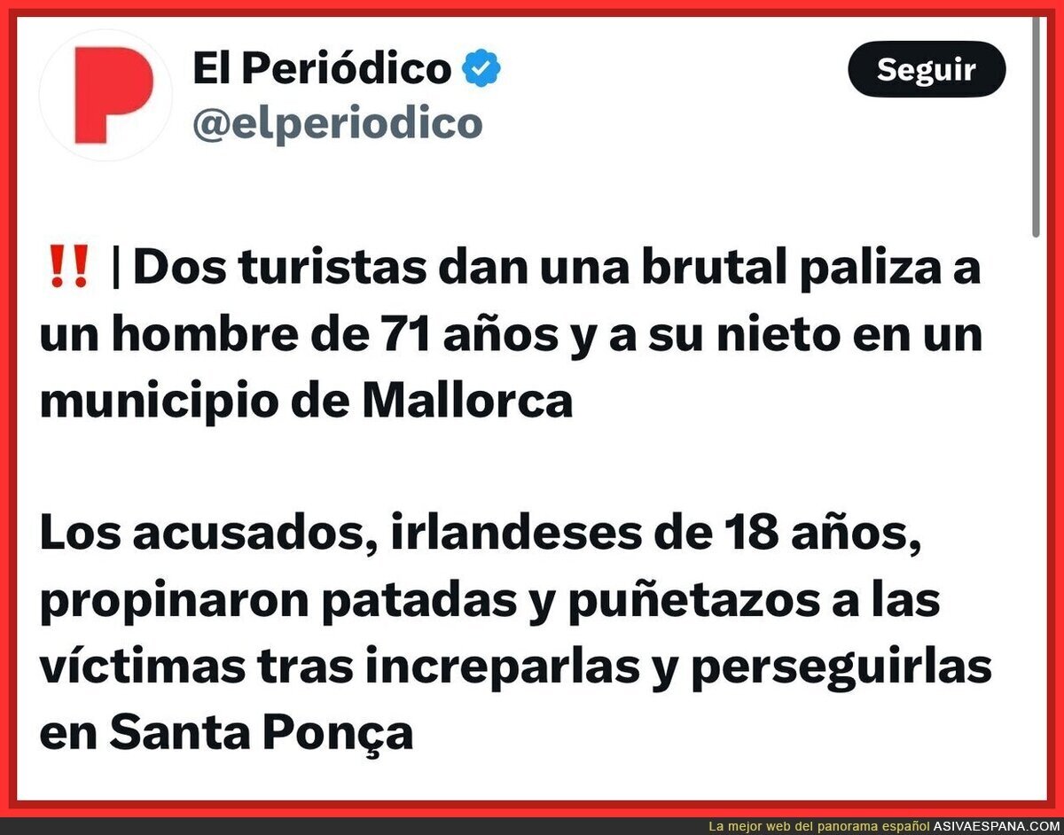 ¿Ya han llegado los Desokupos, Vitos Quiles, y demás anormales a defender el pueblo porque los abuelos no se tocan?