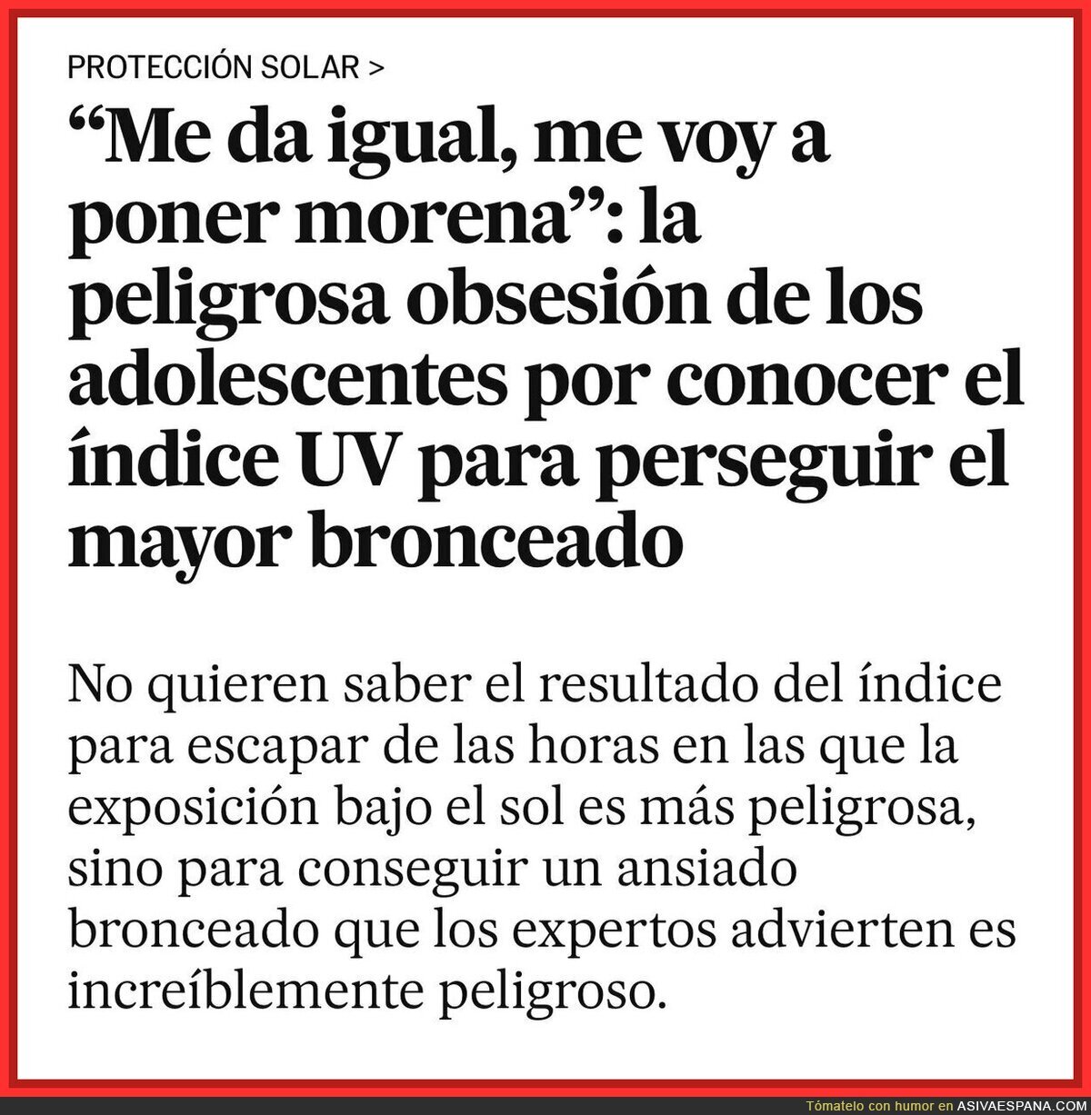 Todo va a salir bien con las nuevas generaciones