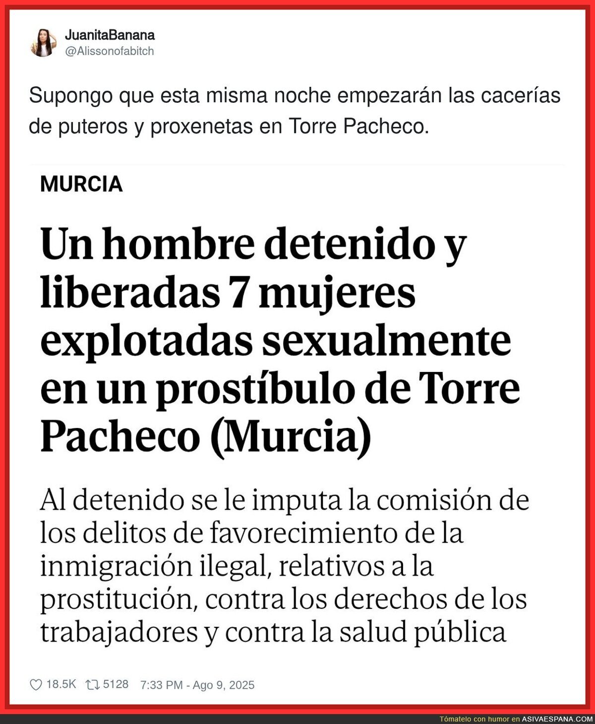 Los hombres de derechas no han vuelto por Torre Pacheco pese a tener motivos