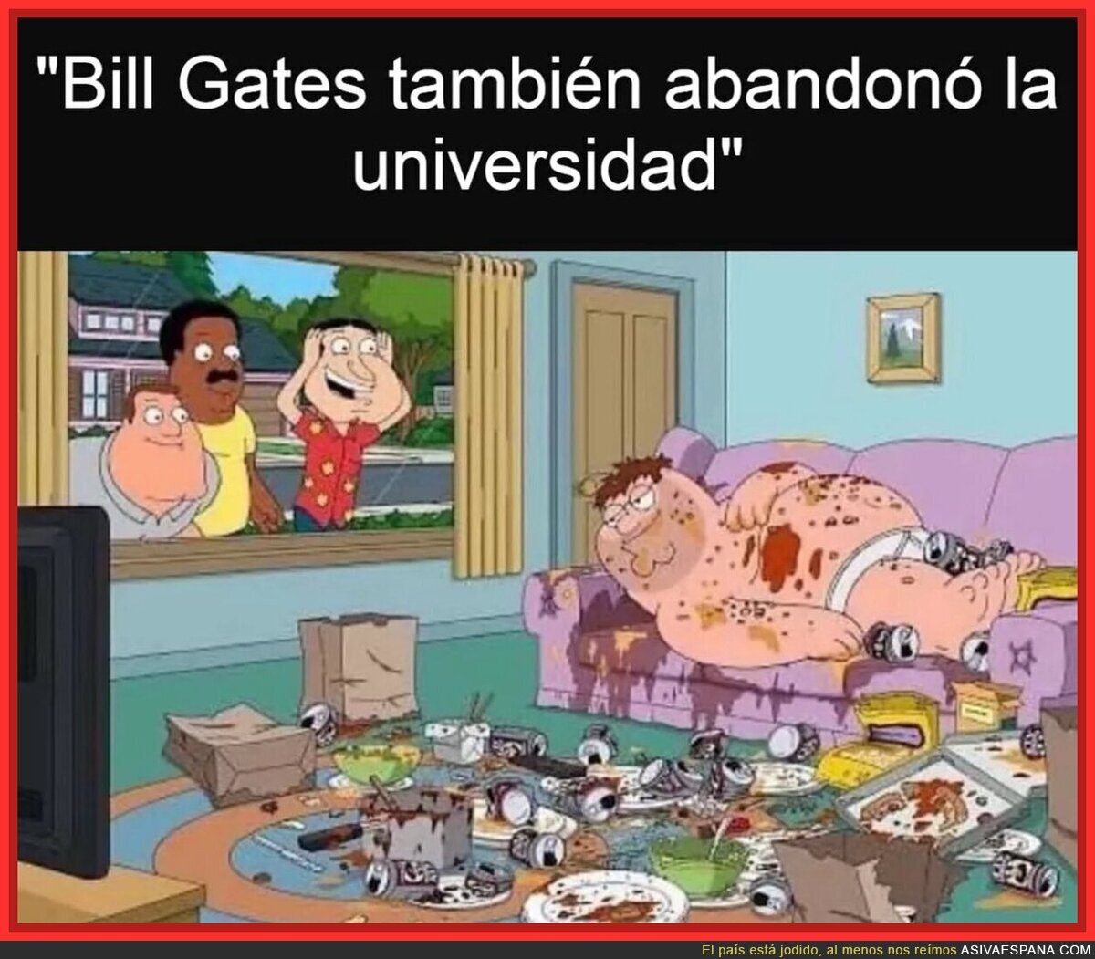 No hay que mirarse en Bill Gates siendo un vago