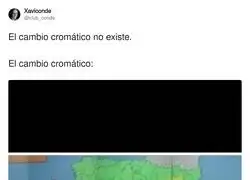 El gran cambio crom&aacute;tico