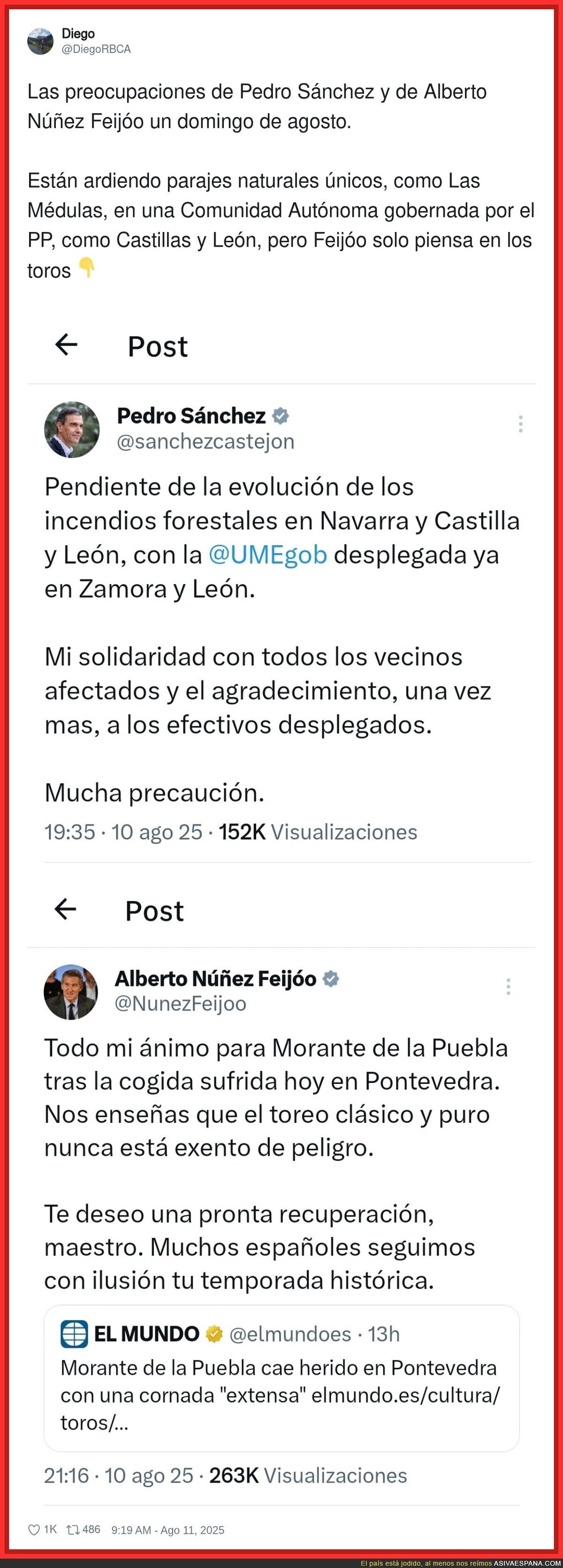 Feijóo no daría la altura como presidente