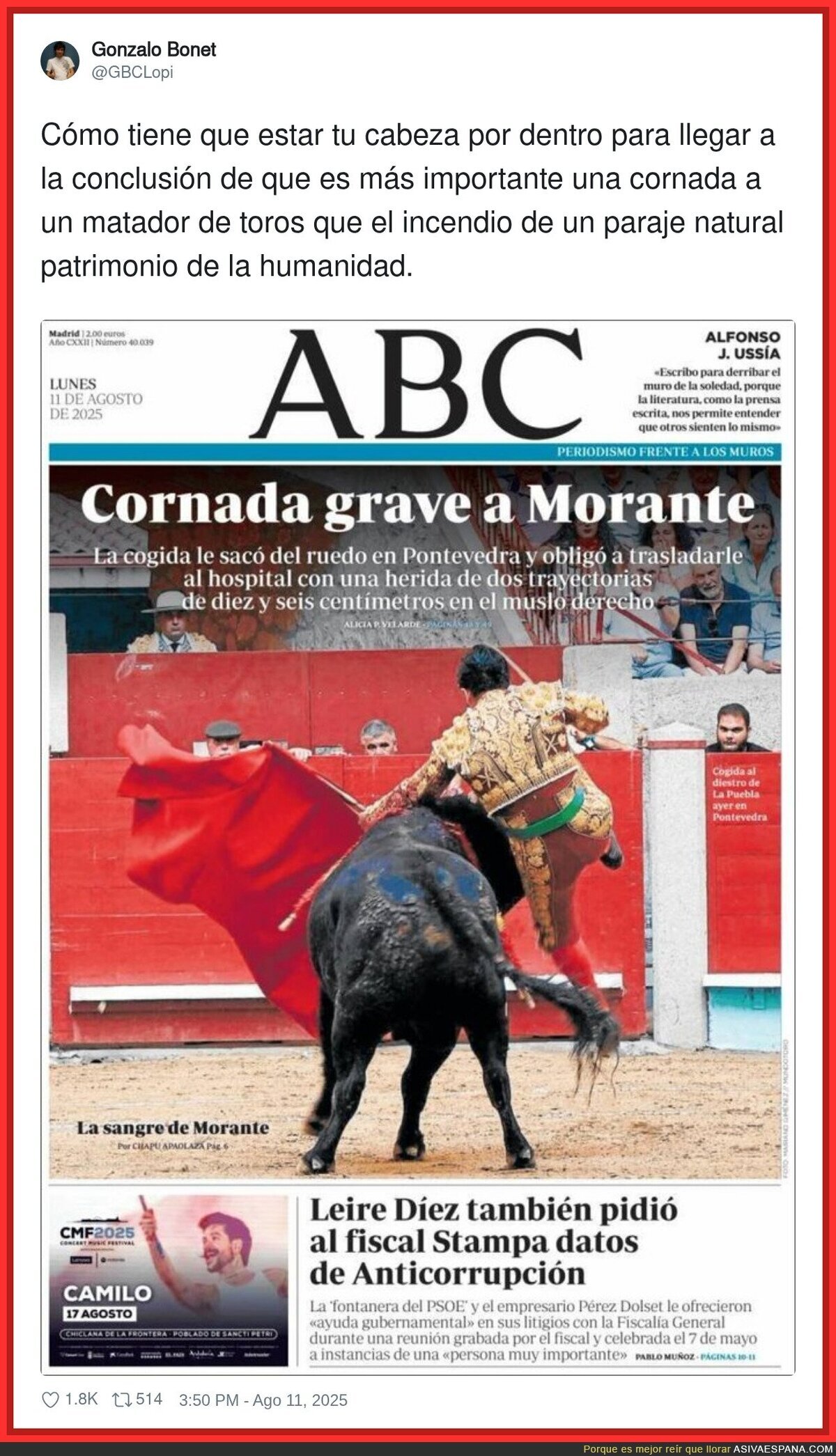 Las prioridades para el ABC