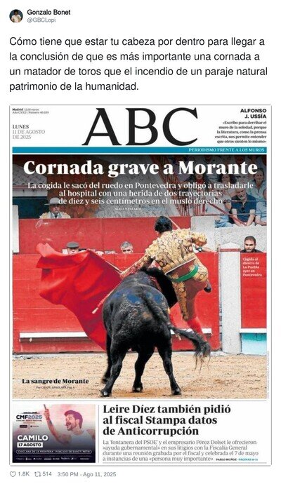 Las prioridades para el ABC