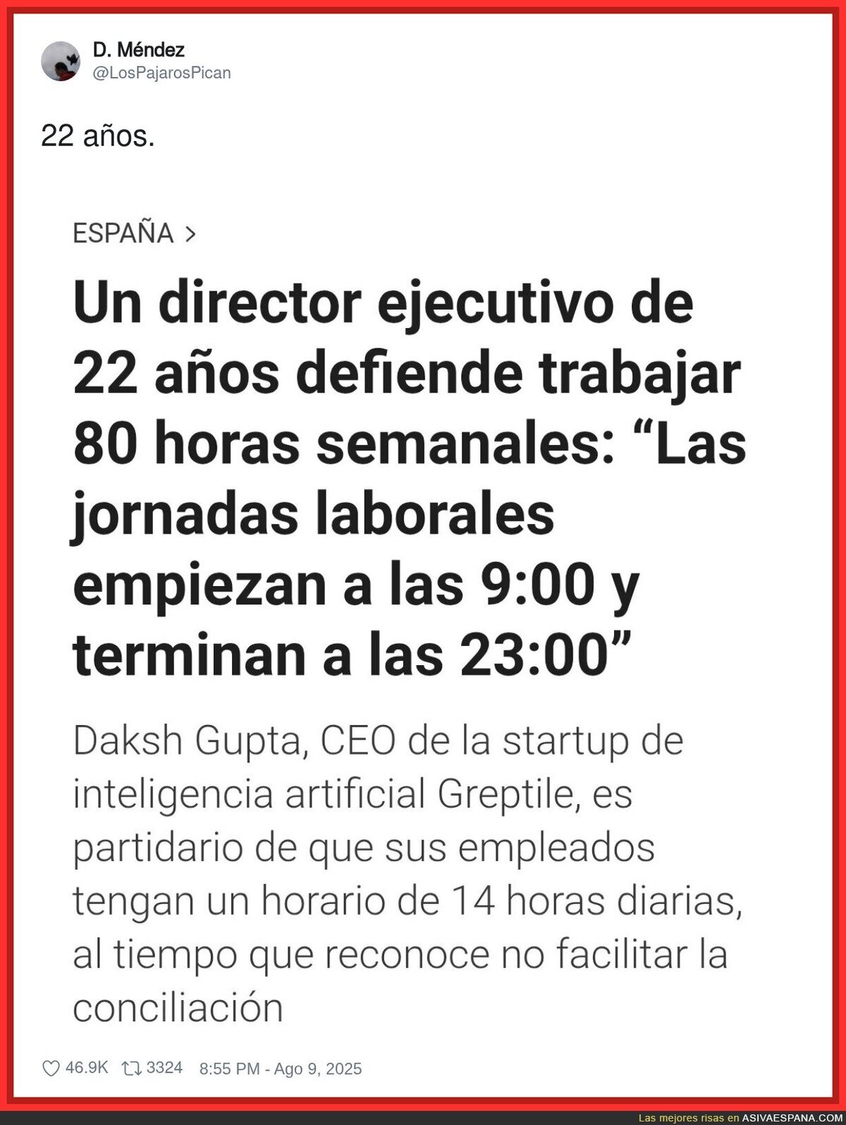 Da miedo pensar la de gente que se ha puesto a sus órdenes