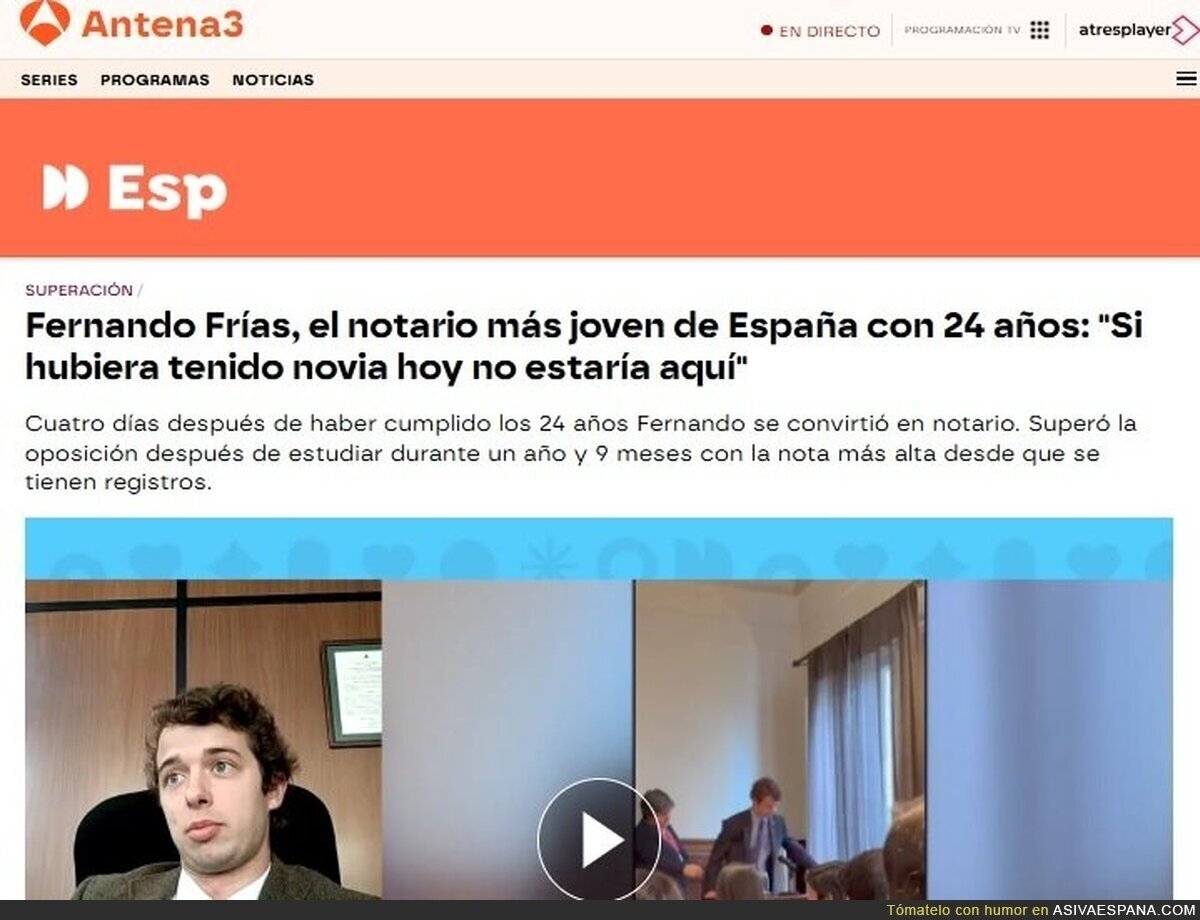 El incelismo llega a todas las capas de la sociedad.