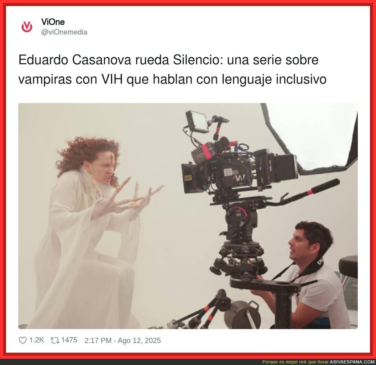 Eduardo Casanova va a por otra obra que no verá nadie