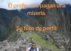 Los profesores y sus quejas