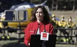 Isabel D&iacute;az Ayuso ha estado desaparecida en plena crisis de incendios