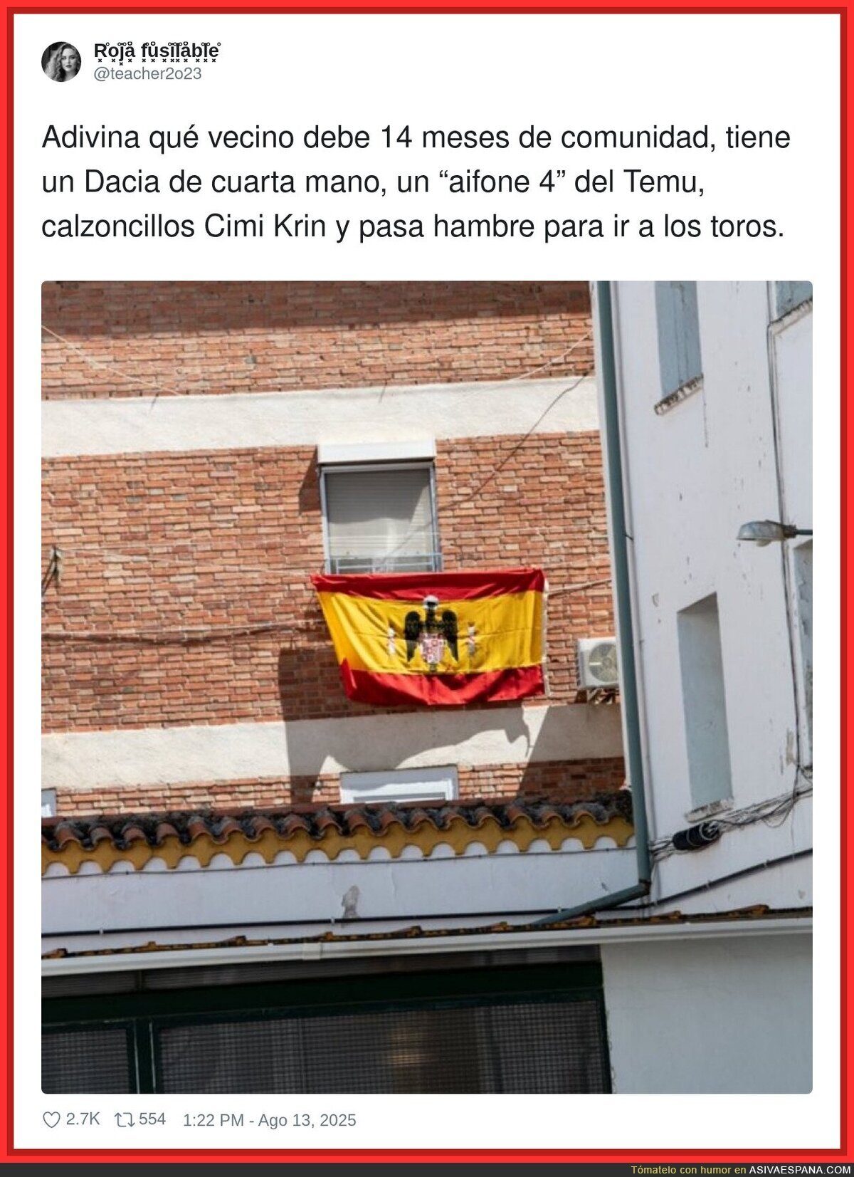 No falla, siempre es el mismo